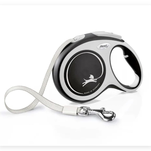 Flexi Comfort Retractable Dog Leash in Grey